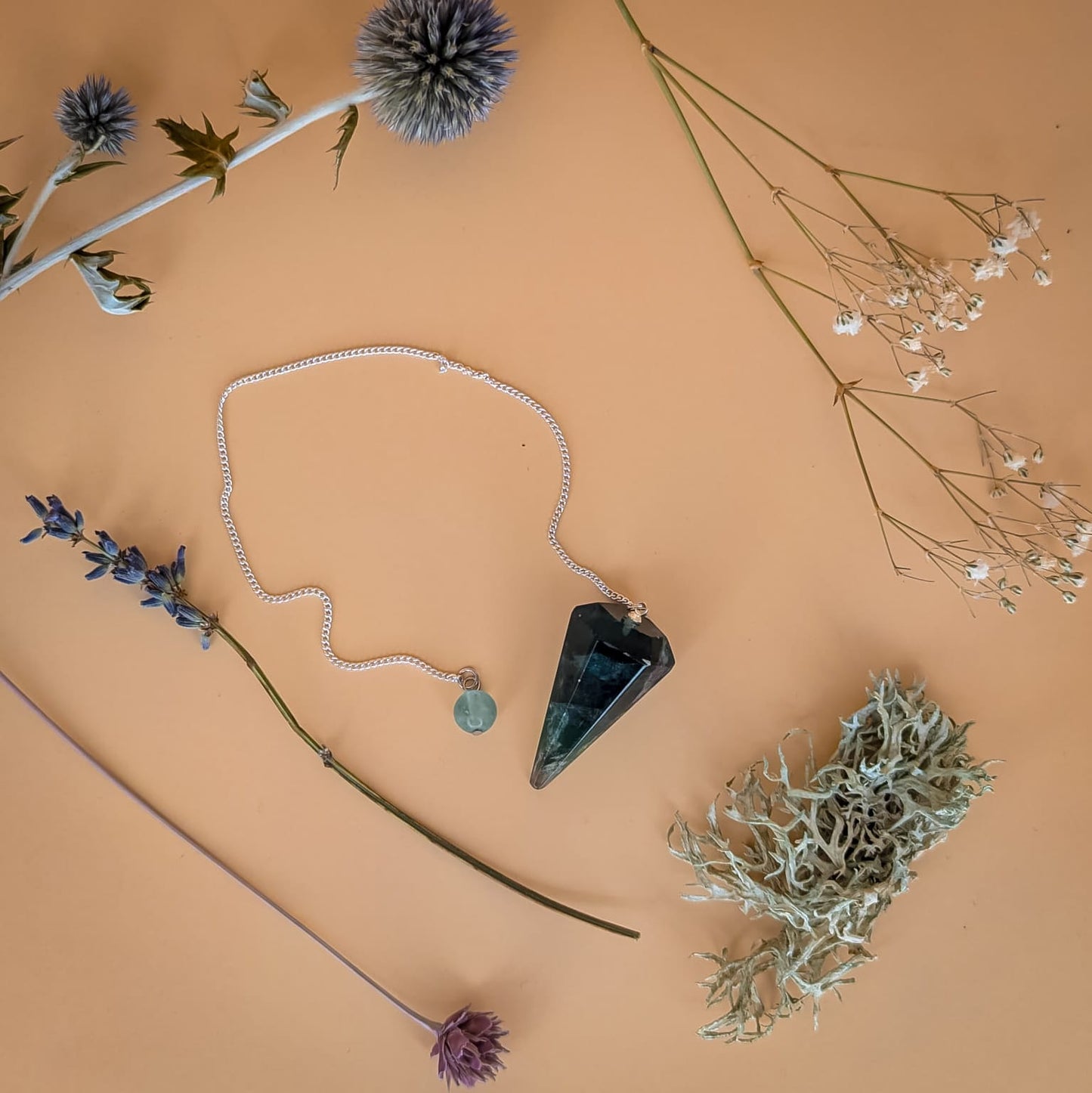 Fluorite Cone Pendulum