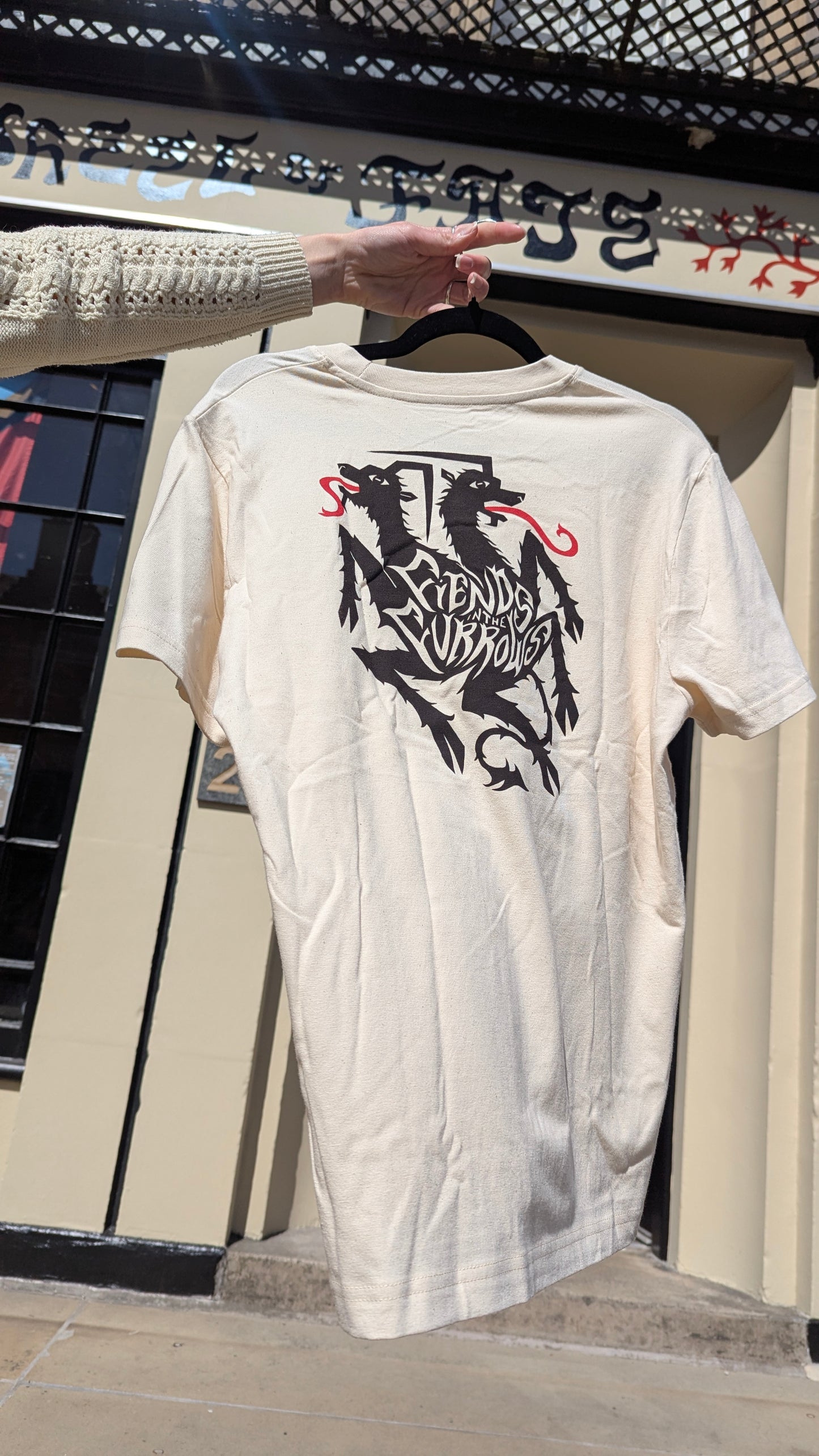 Two-Headed Goat T-Shirt (Back print)