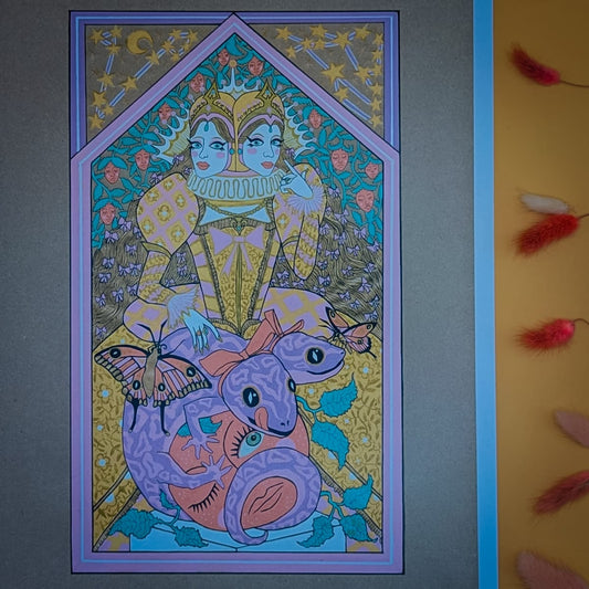 “Gemini" Print by Theo Cleary