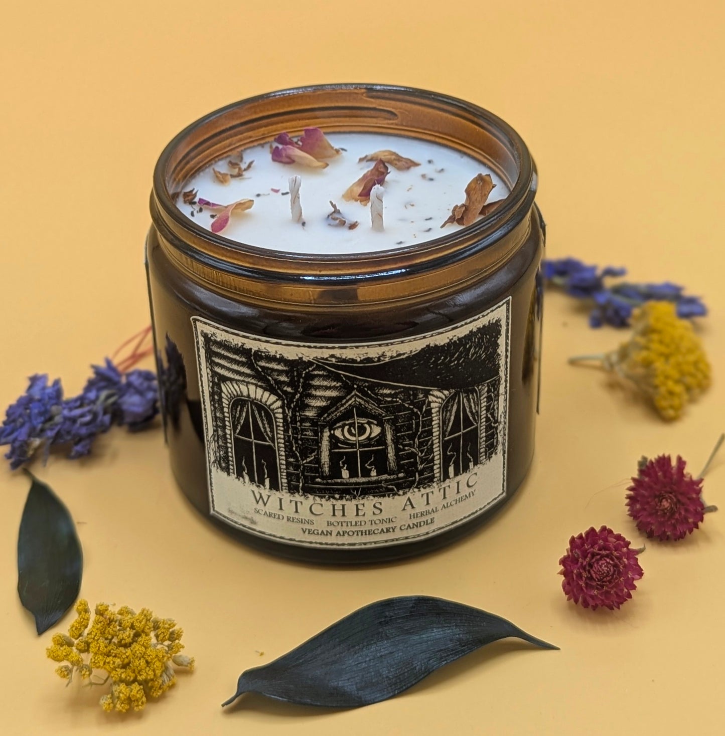 Double Wick Apothecary Candle: Witches Attic