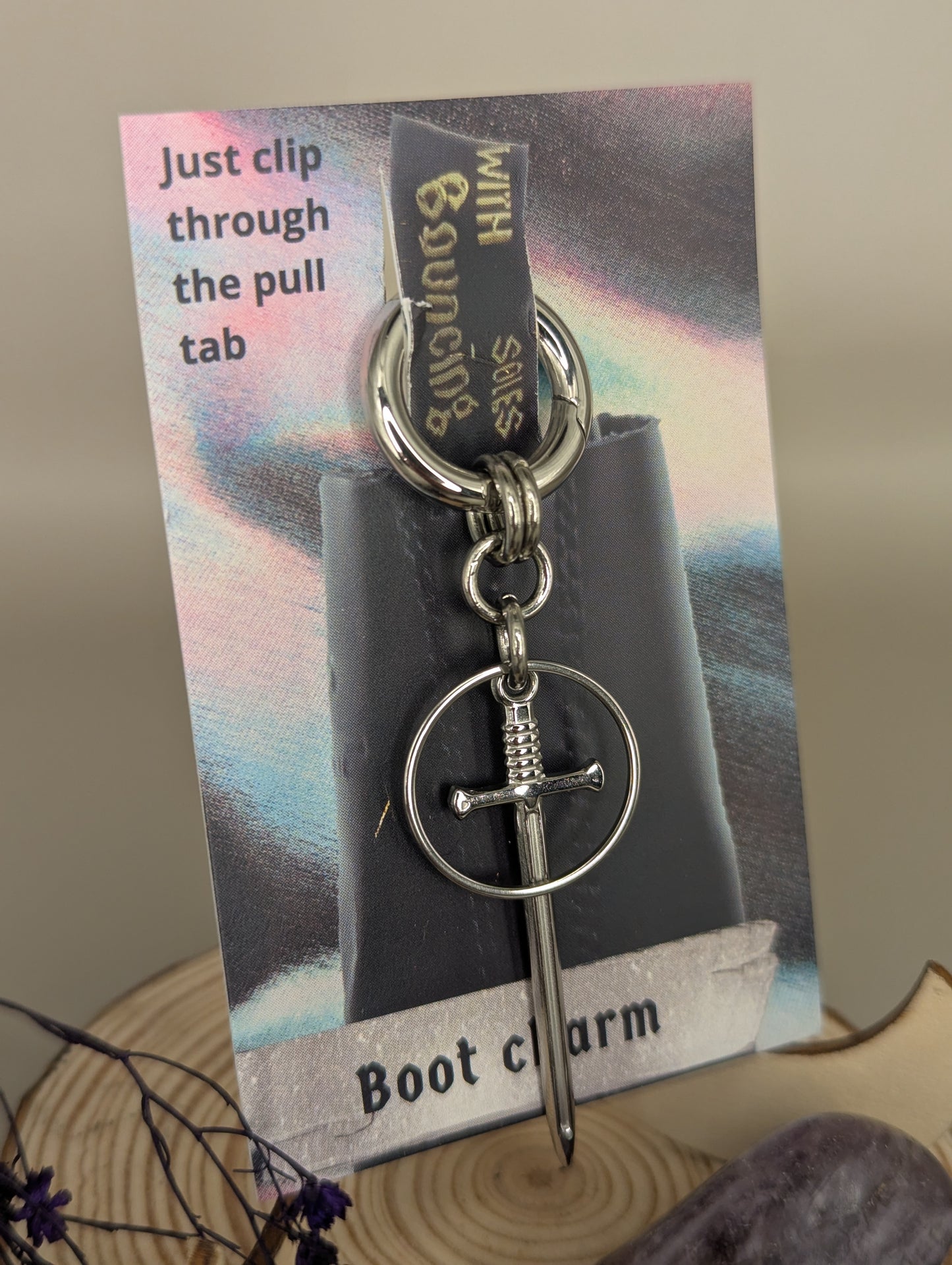 'KNIGHTS OF CYDONIA' Boot Charm