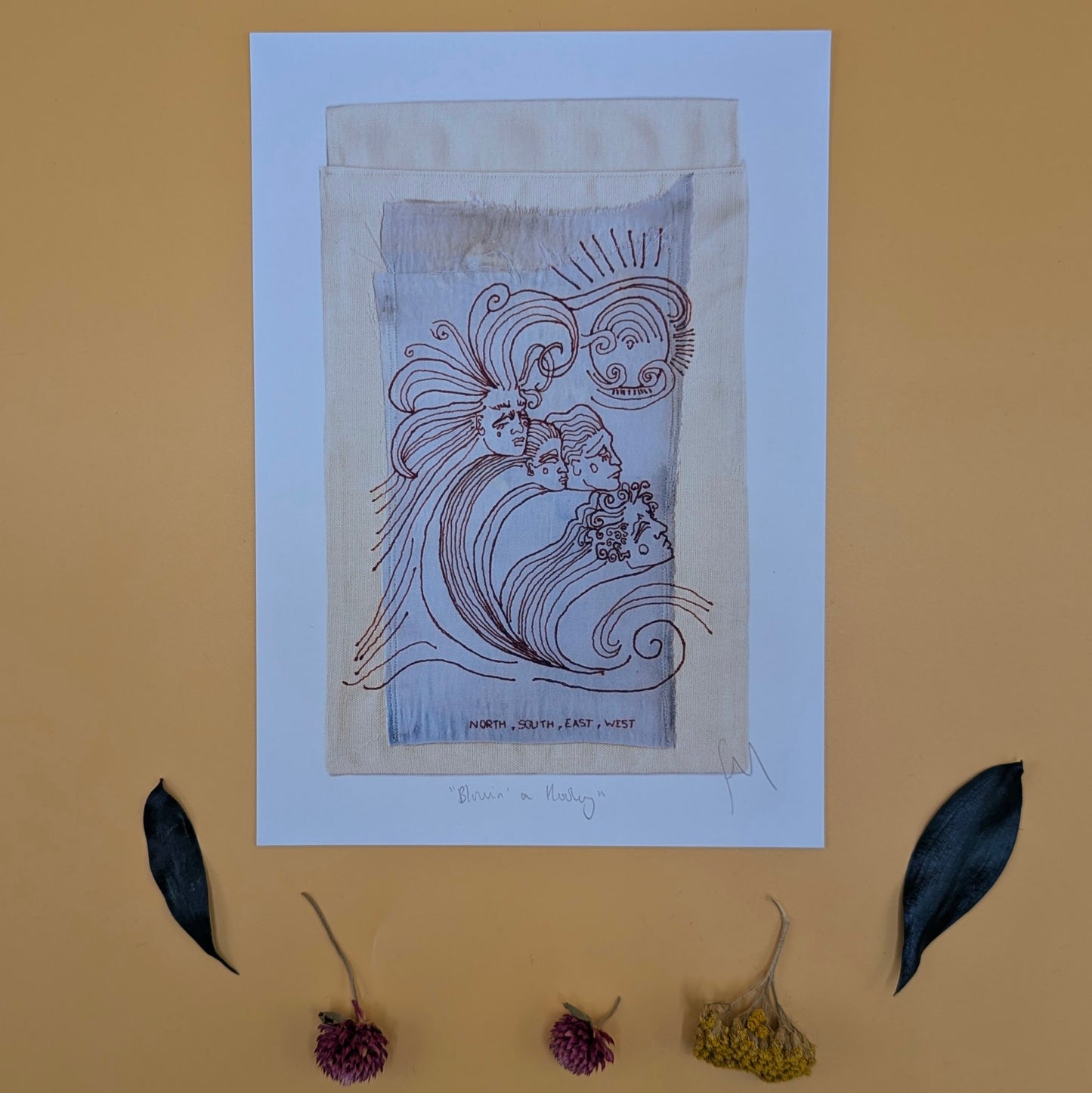 'Blowing a Hooley' by Freya Moran