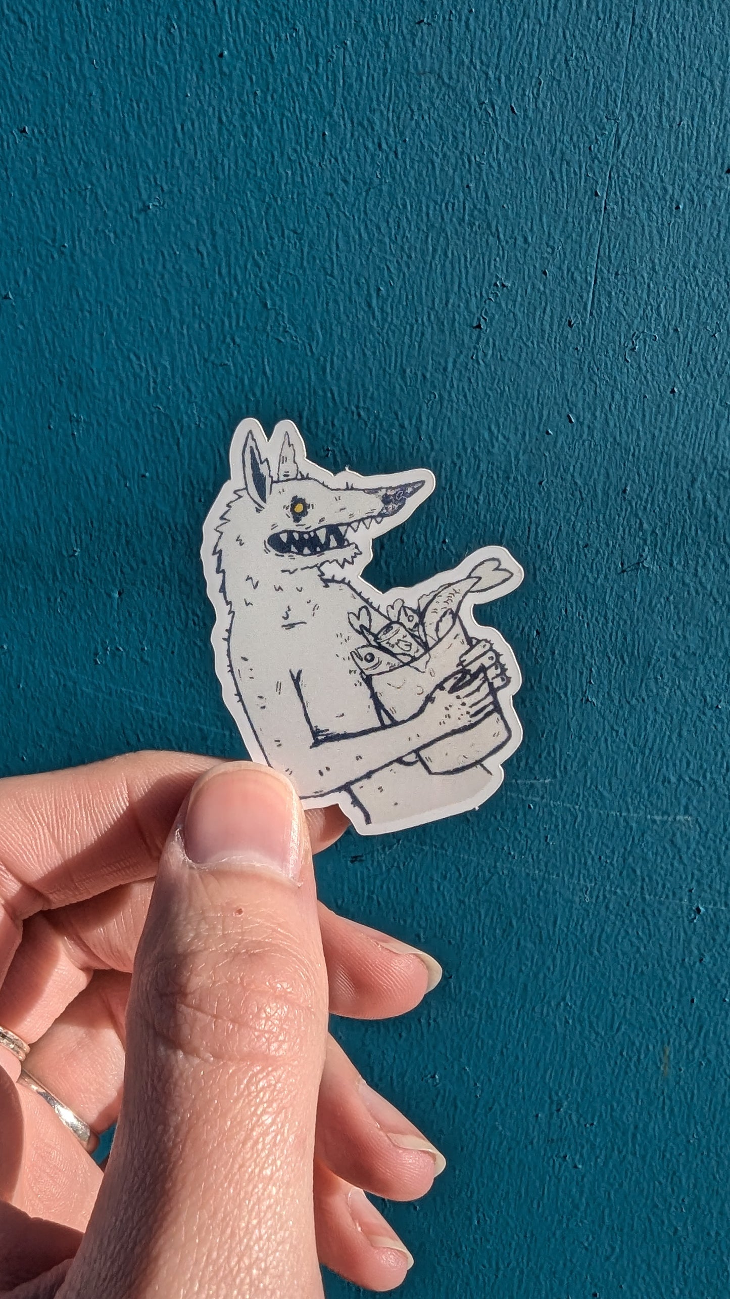 “Wulver" Sticker