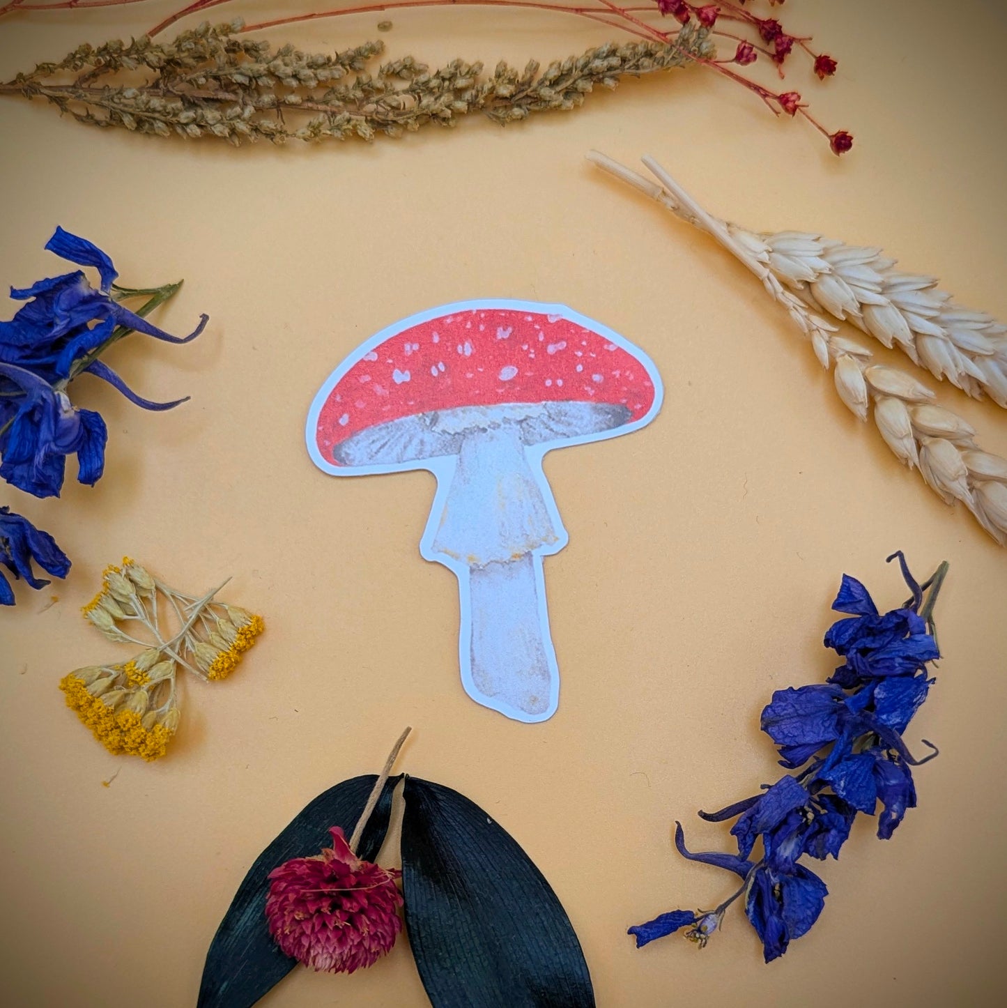 Fly Agaric Mushroom Sticker