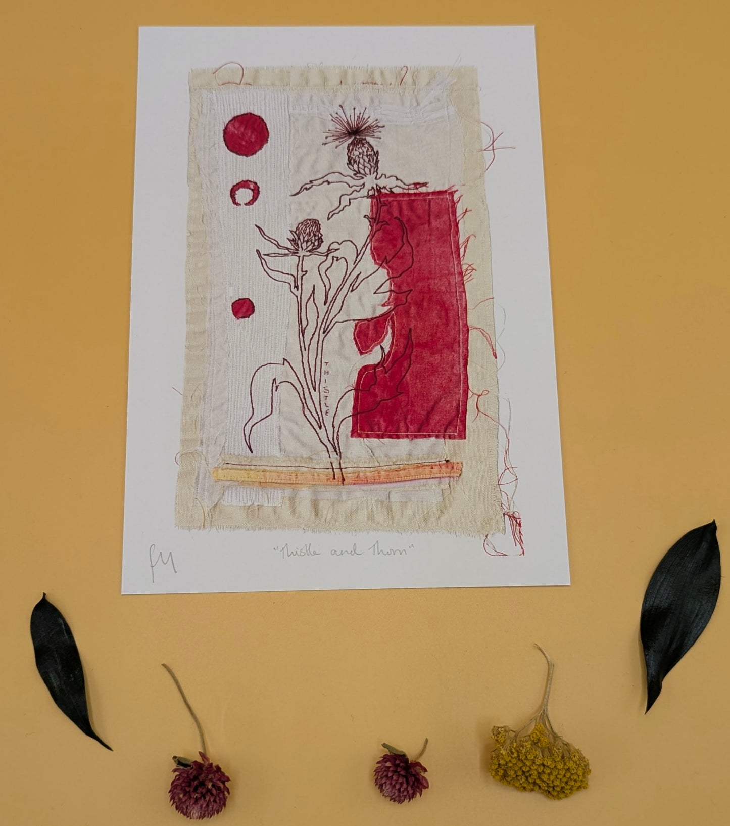 'Thistle and Thorn' by Freya Moran
