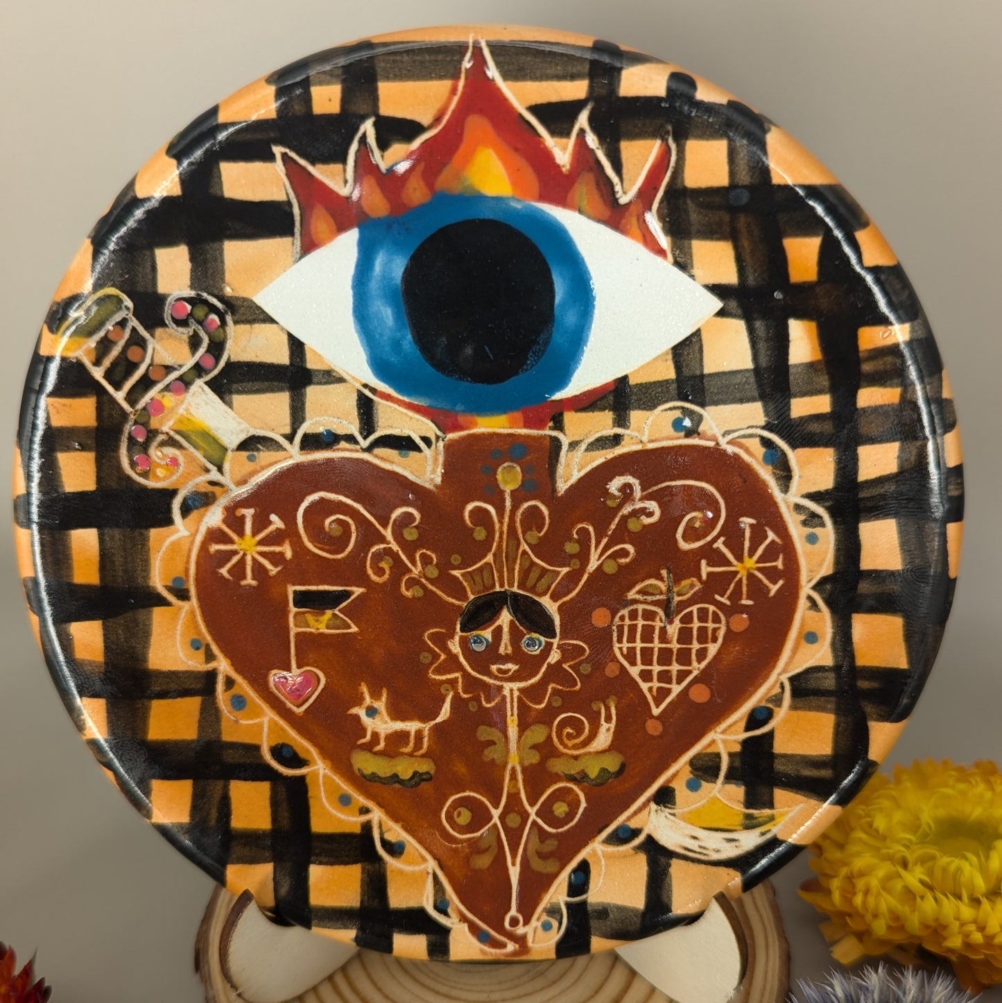 'Soft Kingdom' Ceramic Wall Piece by Ciara Veronica Dunne