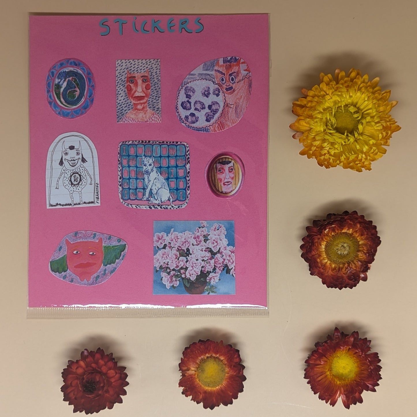 Sticker Sheet by Fiona Beveridge