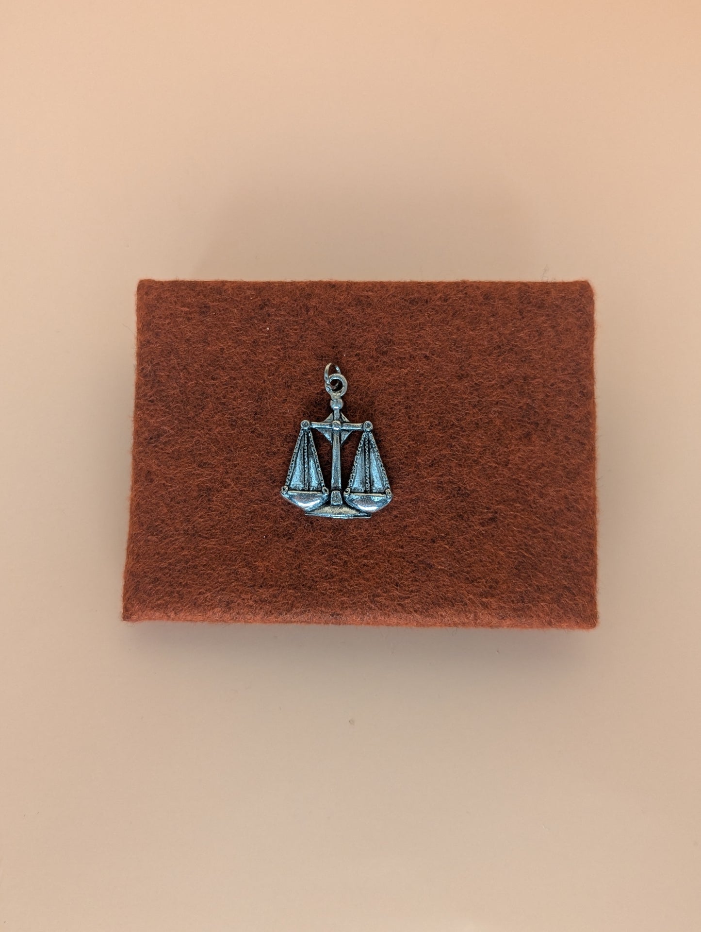 Pewter Libra Charm