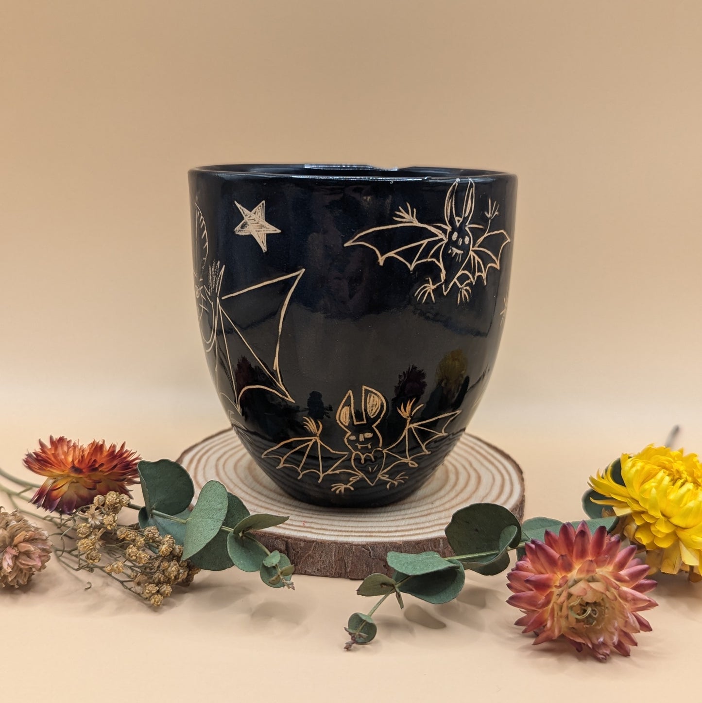 Ceramic *Flawed* Bat Mug by Ciara Veronica Dunne