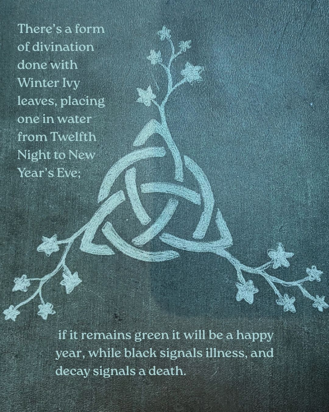 Folklore Friday: Mistletoe and Ivy Lore