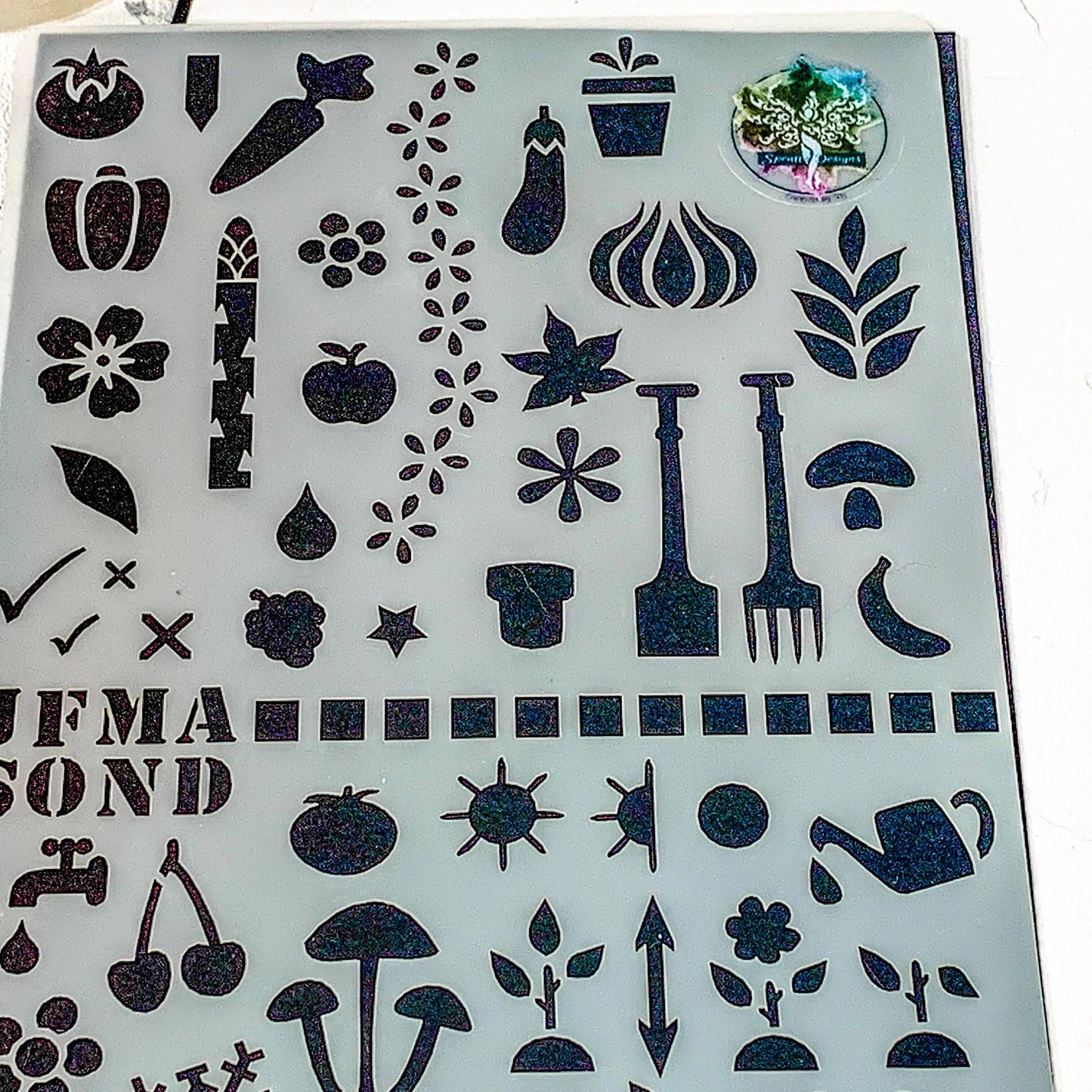 Garden Journal and Planting Stencil Kit