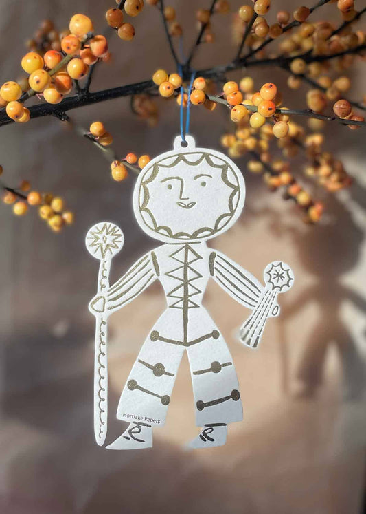 Sun Folk Ornament | Tree Decoration
