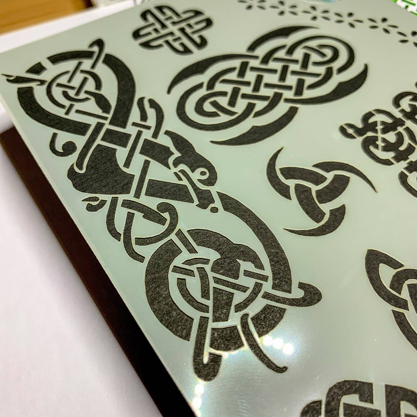 Celtic Viking Knots Stencil - Design 2