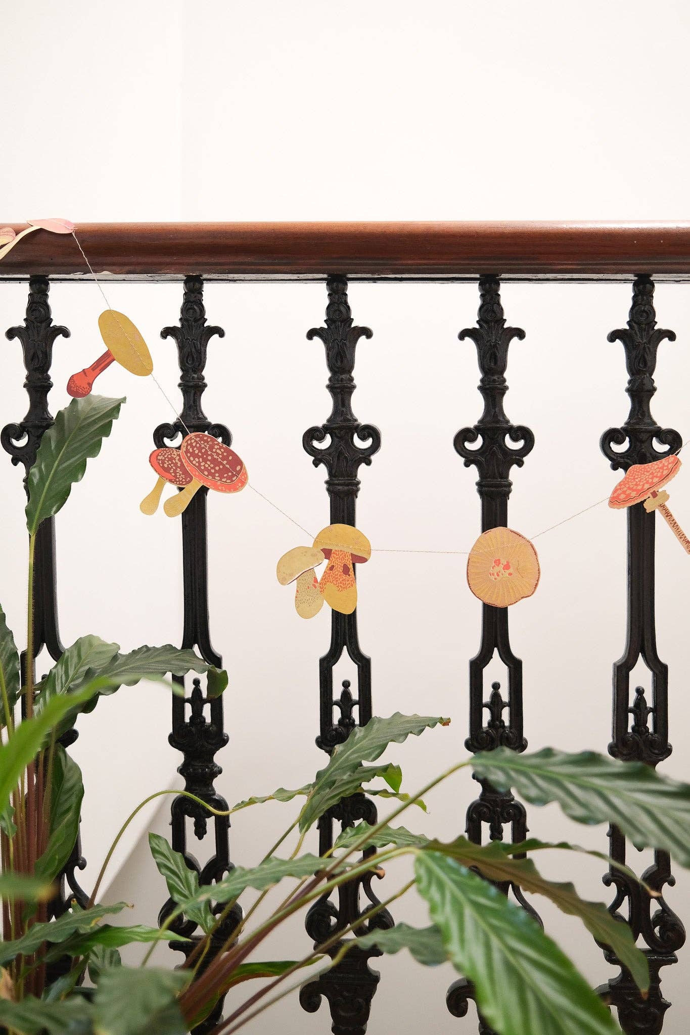 'Mushroom' Paper Garland by East End Press