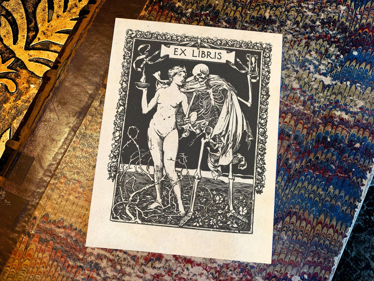 Beauty and Death Bookplate