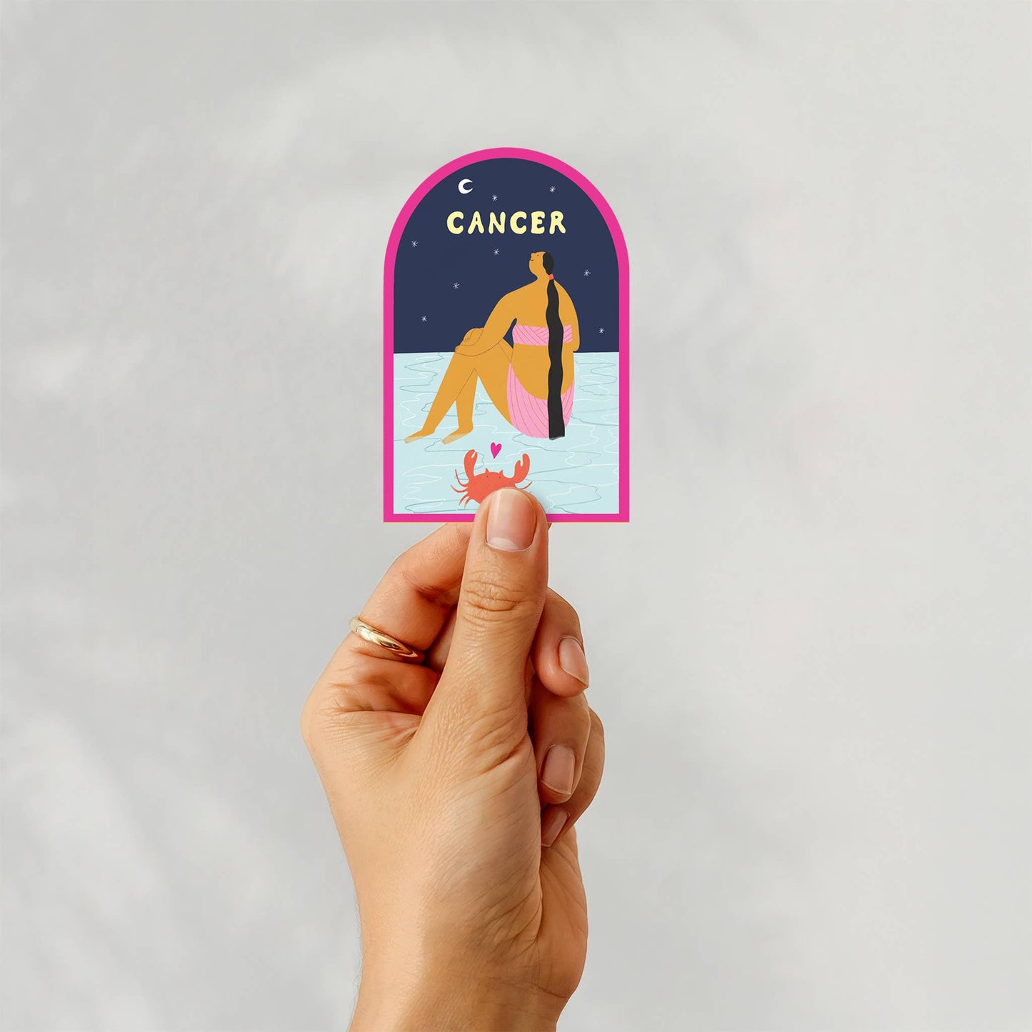 Cancer Astrology Sticker