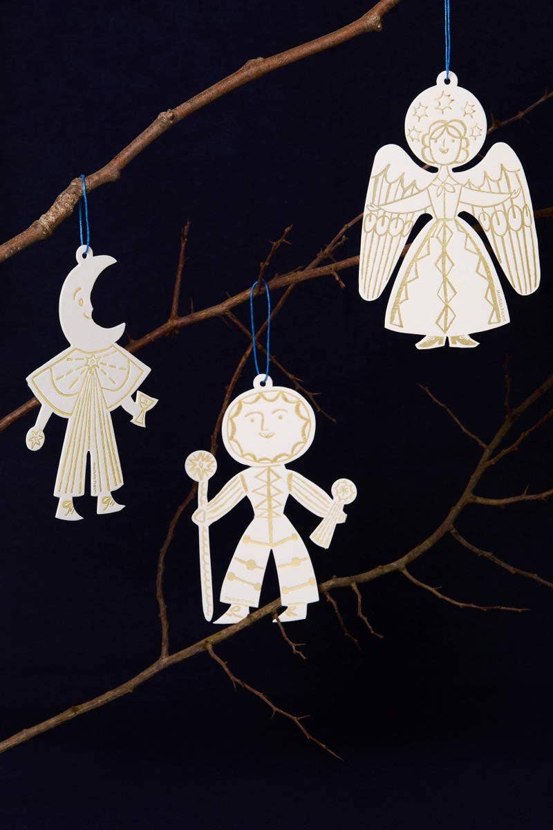 Sun Folk Ornament | Tree Decoration