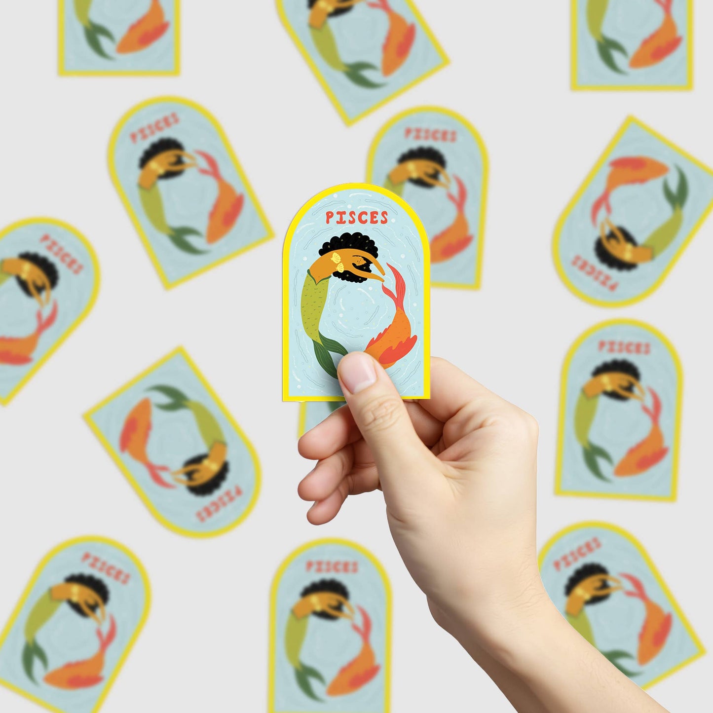 Pisces Astrology Sticker