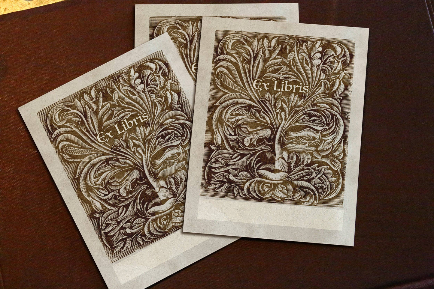 Green Man Bookplate