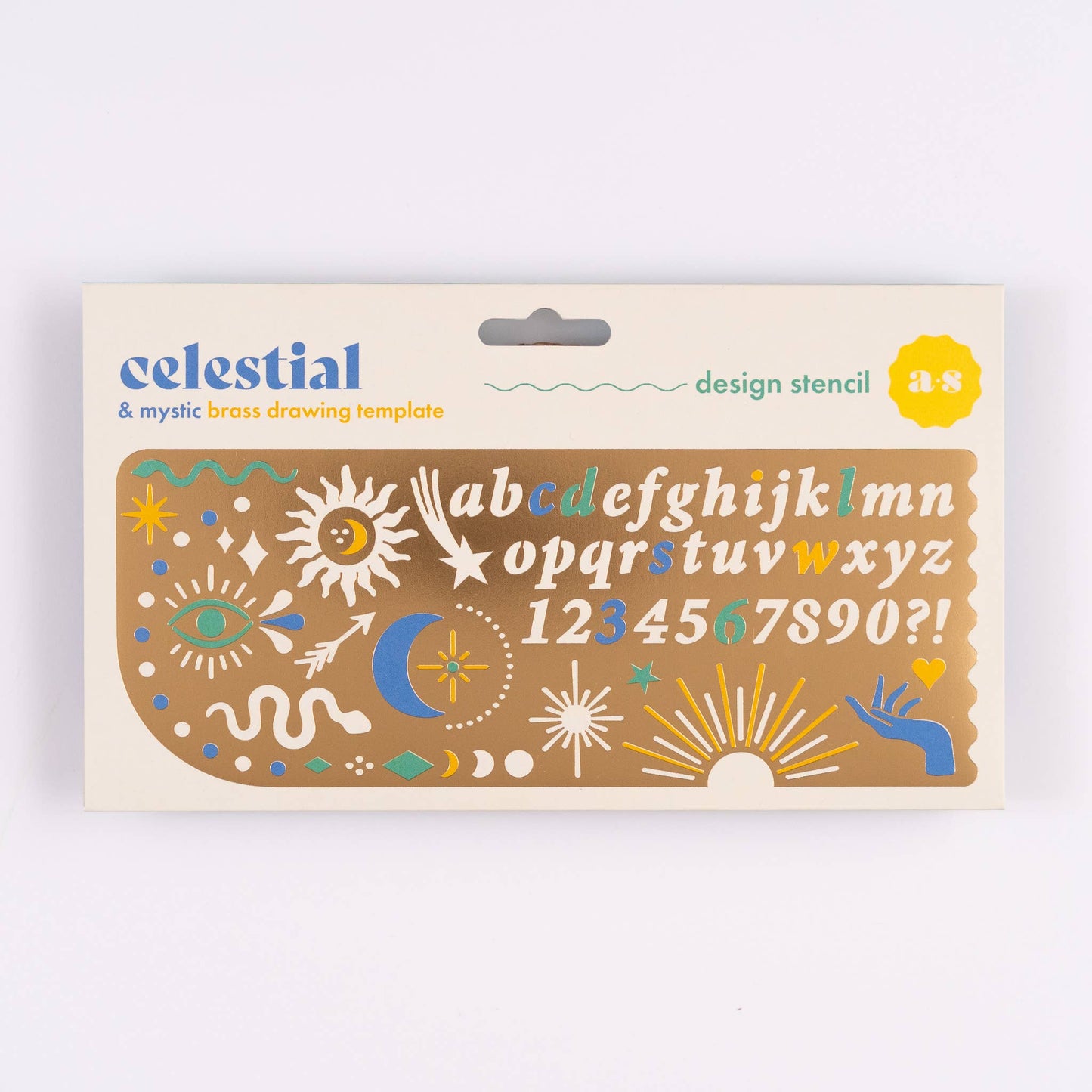 Celestial Design Stencil