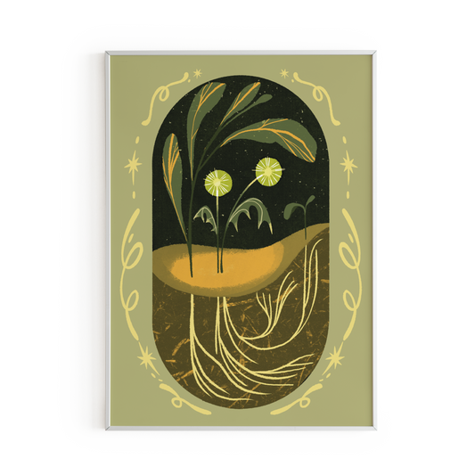 Gardening Print by Lione & Sheikh