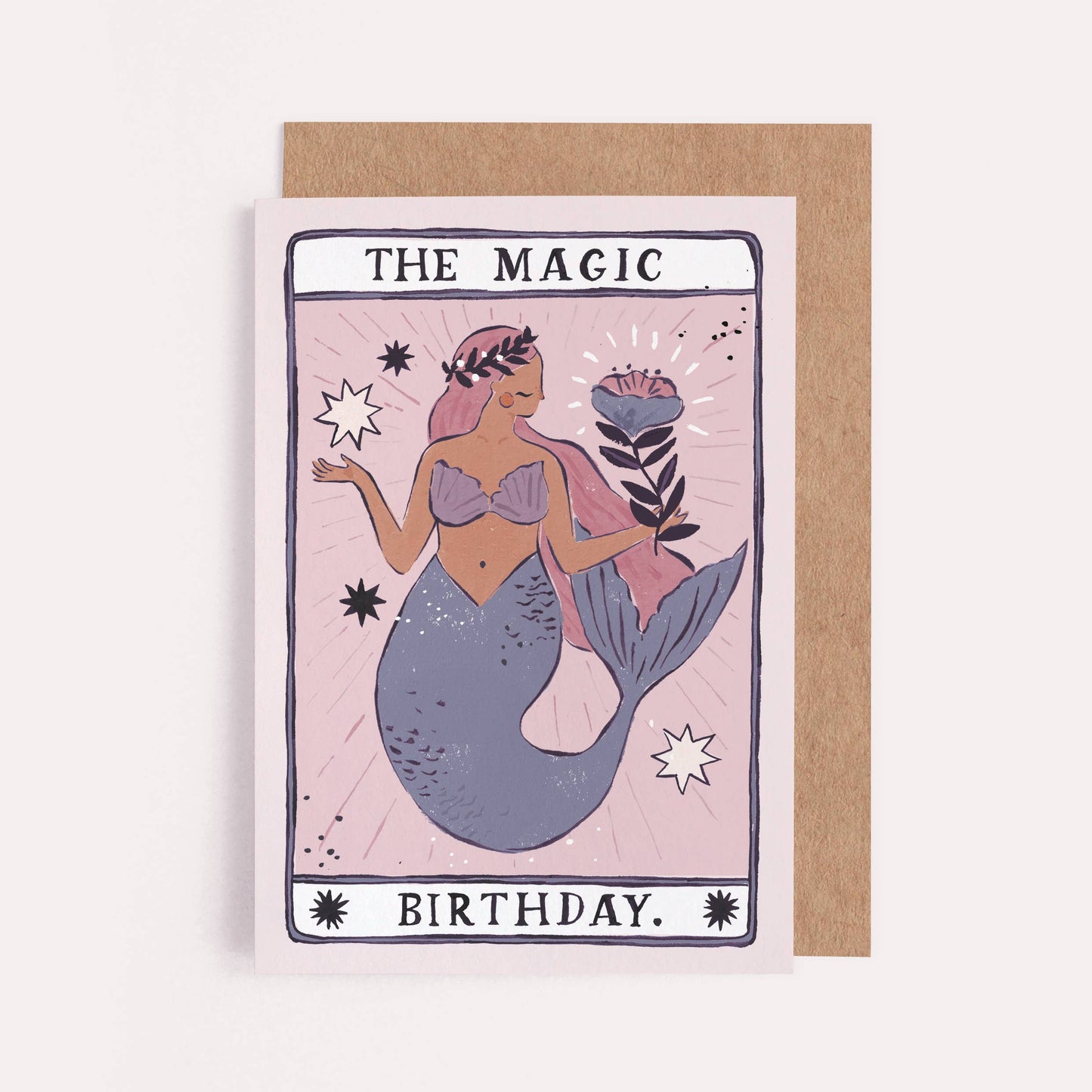 Mermaid Magic Birthday Card by Sister Paper Co.