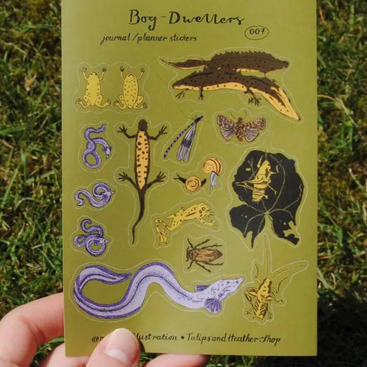 "Bog Dwellers" Sticker Sheet