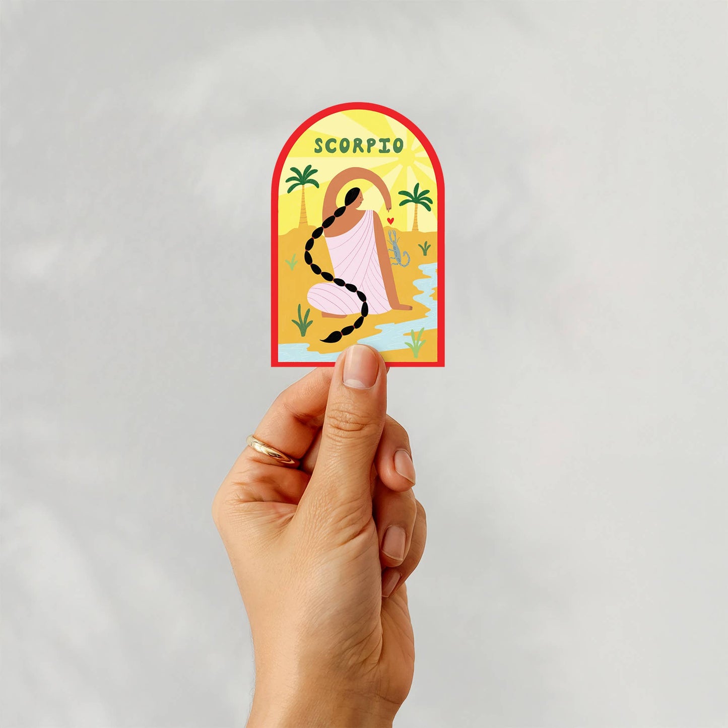 Scorpio Astrology Sticker