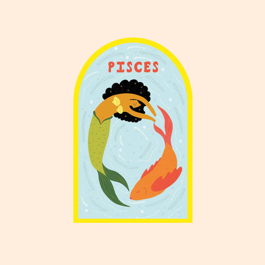 Pisces Astrology Sticker