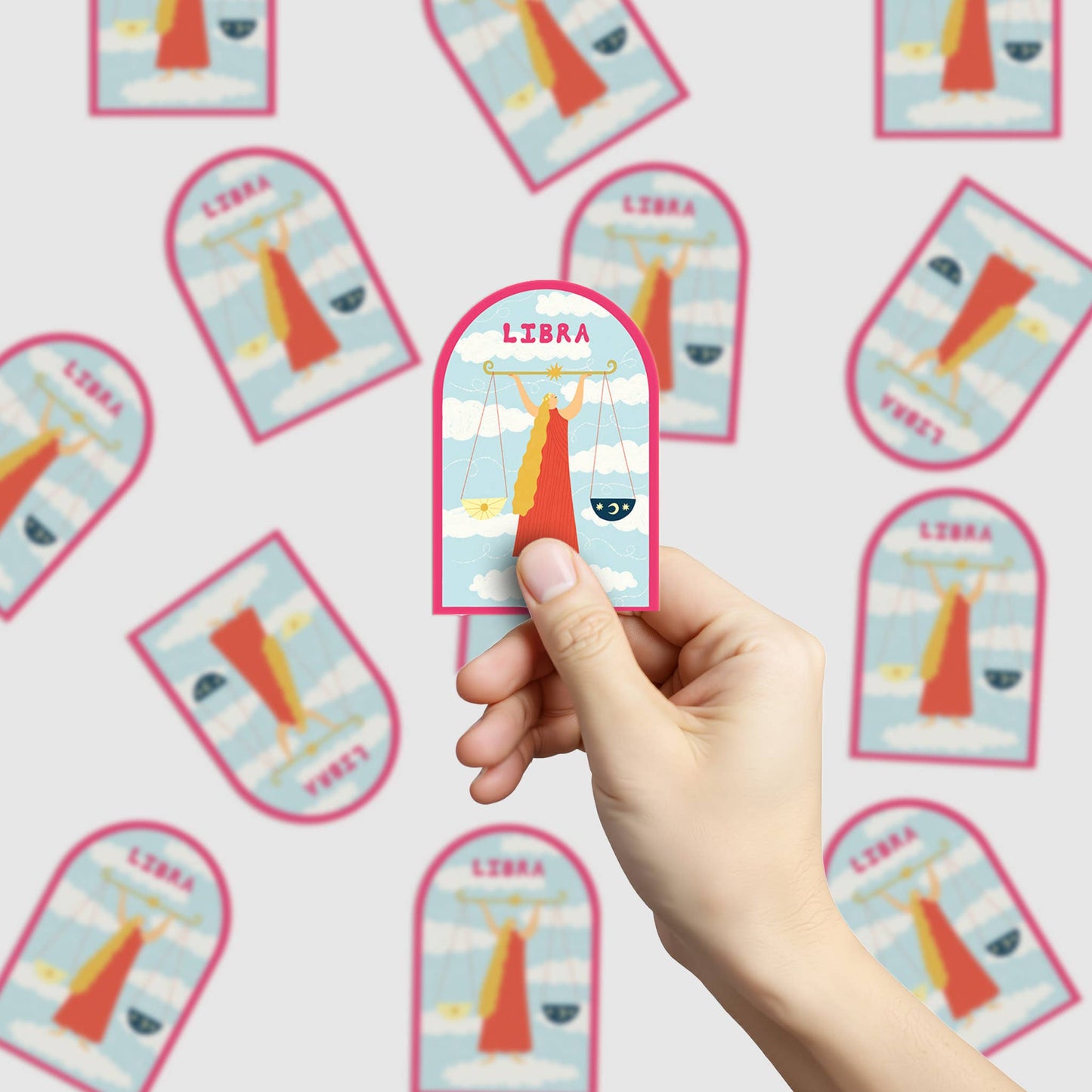 Libra Astrology Sticker