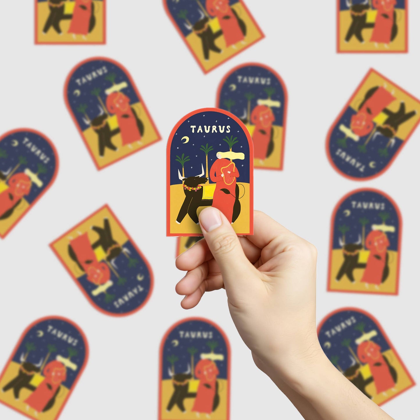 Taurus Astrology Sticker