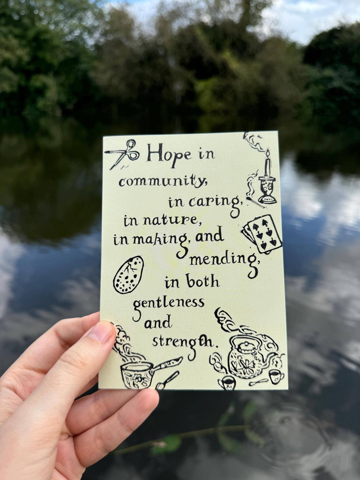 Hope in Community - A6 Print