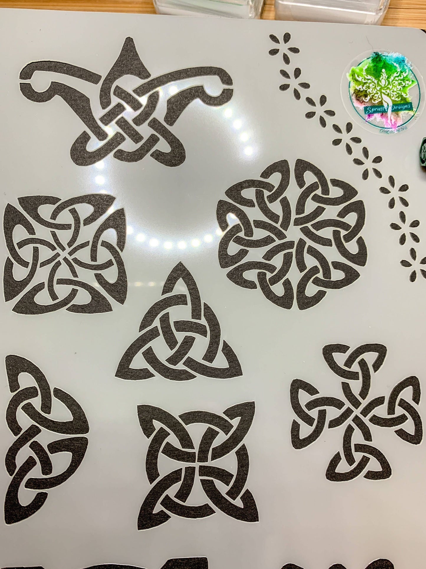 Celtic Viking Knots Stencil - Design 5