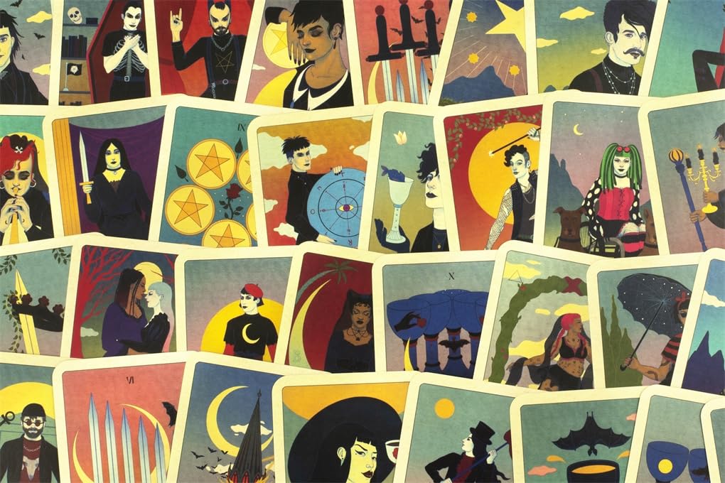 The Modern Goth's Tarot Deck by Nathalie Foss
