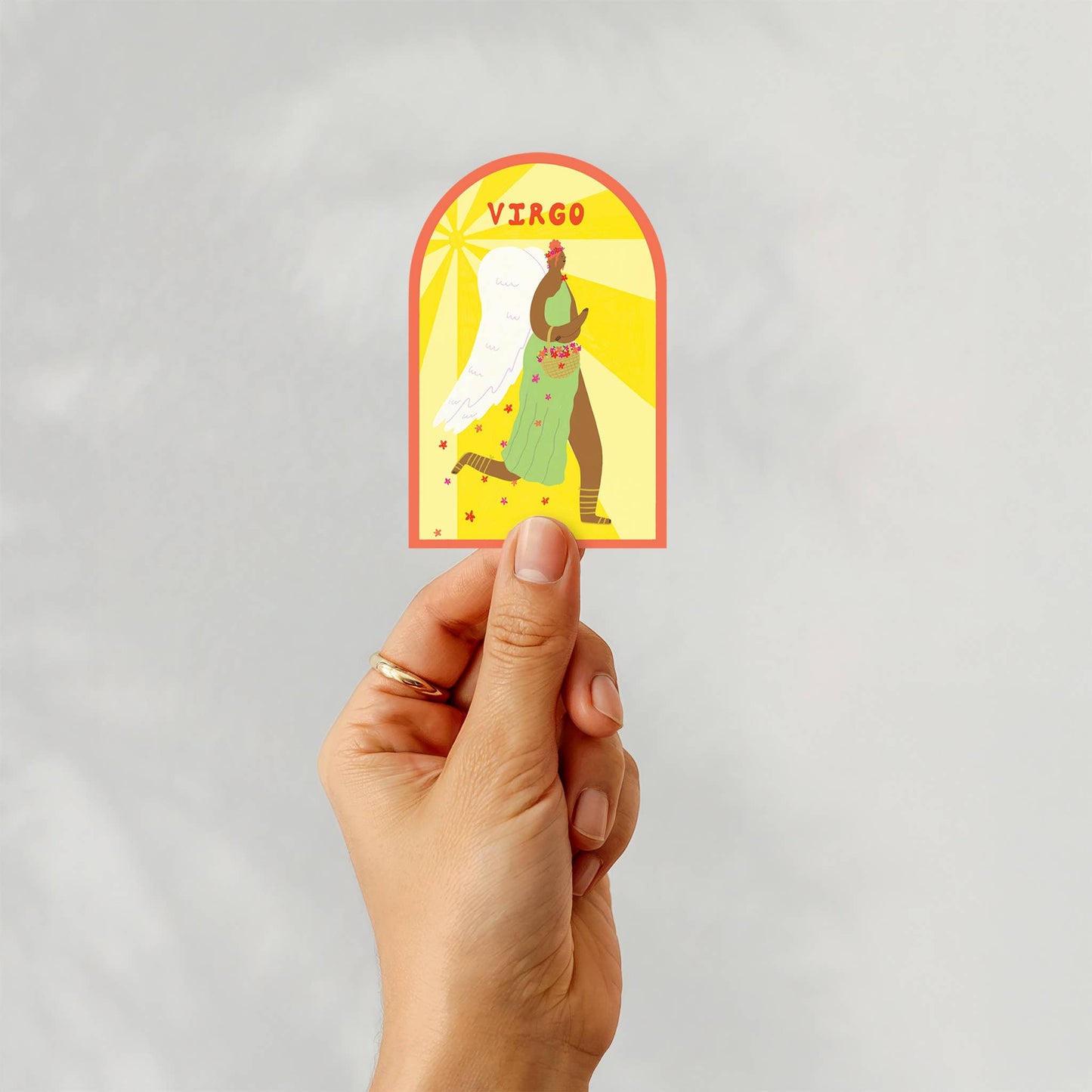 Virgo Astrology Sticker
