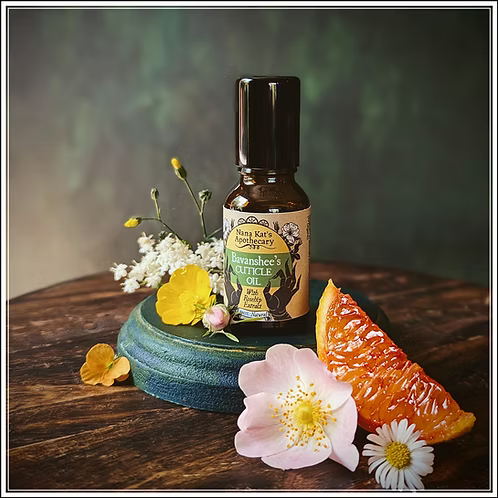 Bavanshee's Cuticle & Nail Oil - Blood Orange & Frankincense