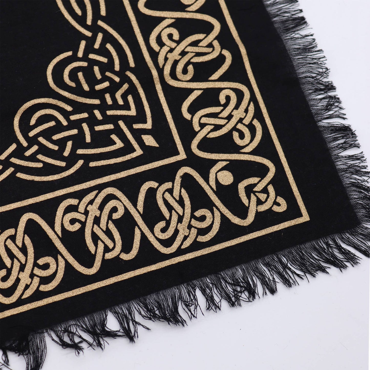 Esoteric Fringed Altar Cloth - Pentacle