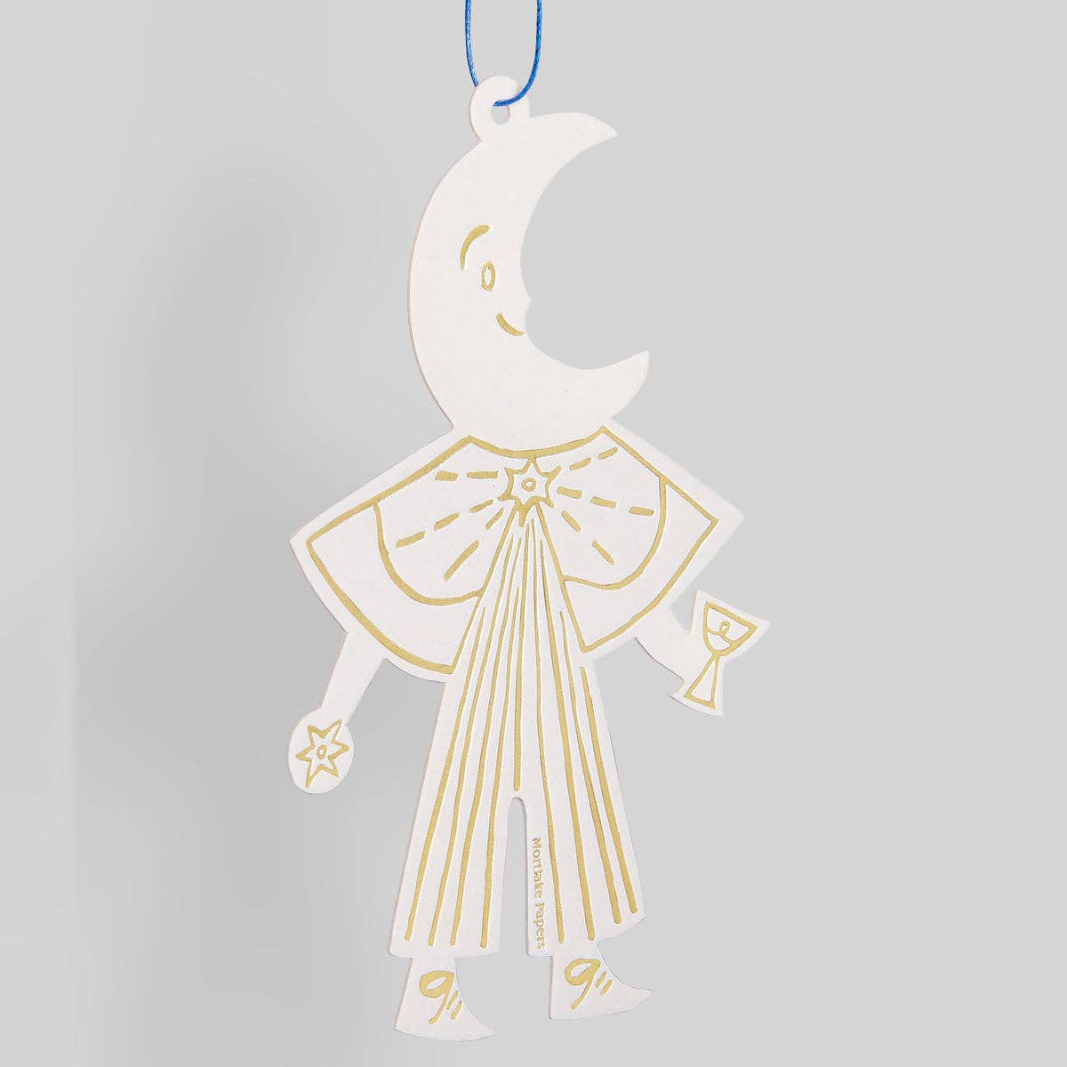 Moon Folk Ornament | Tree Decoration