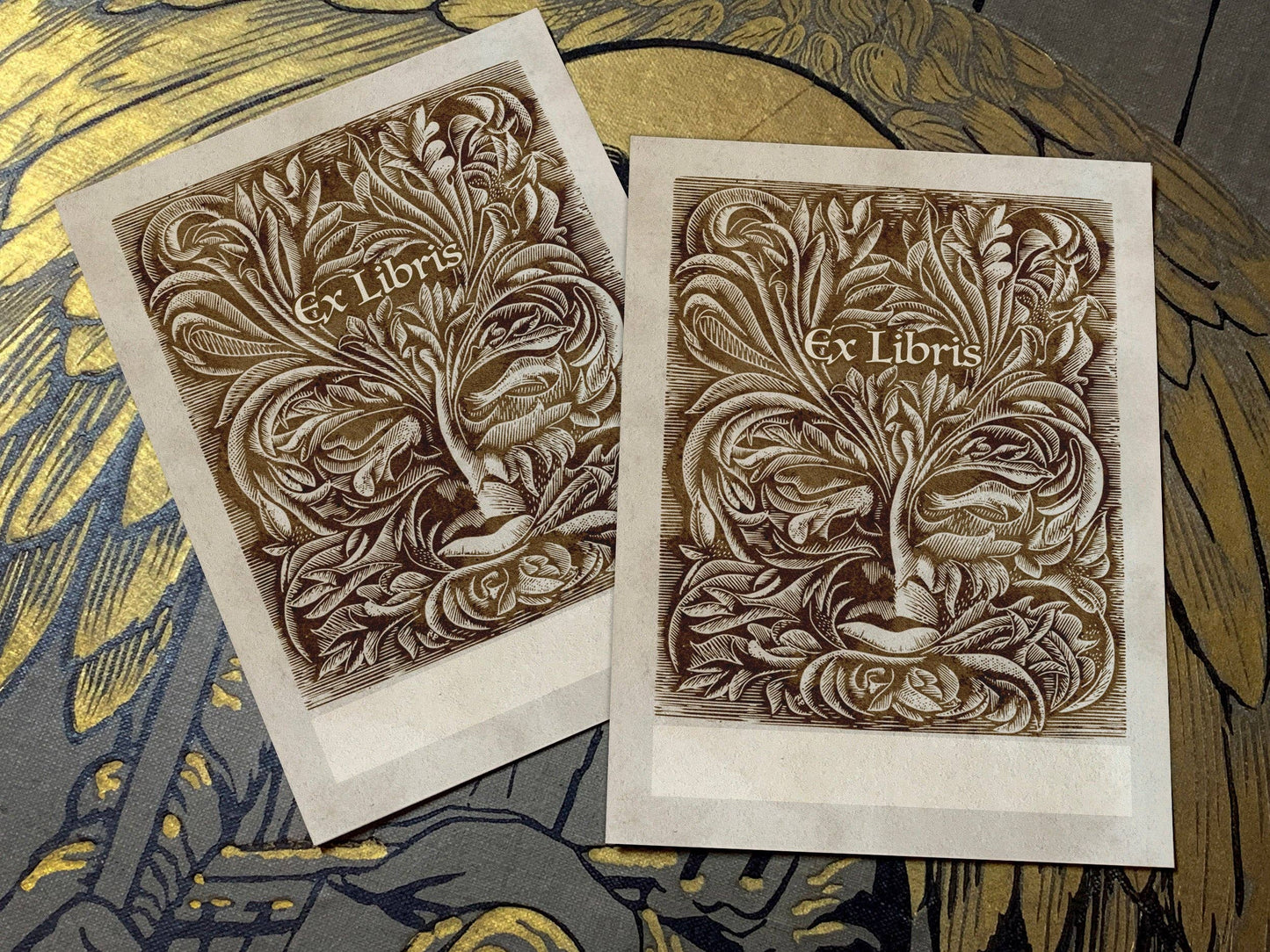 Green Man Bookplate