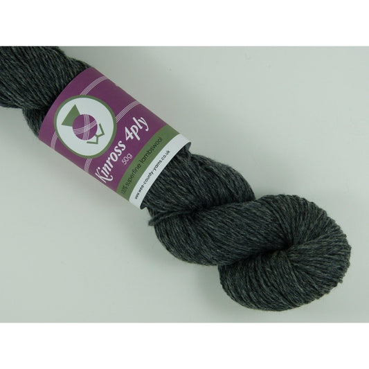Kinross 4 Ply Yarn - Granite