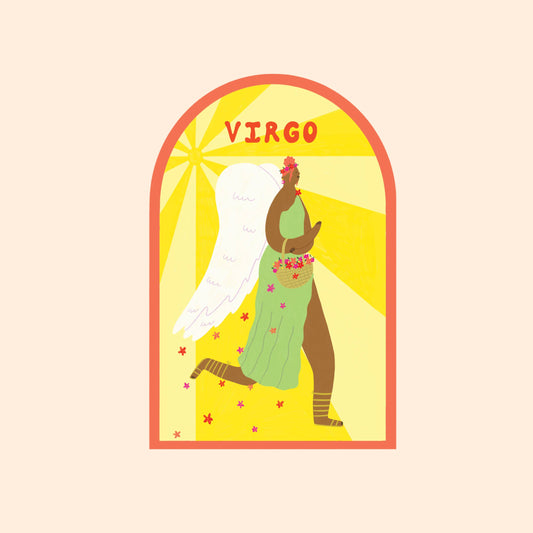 Virgo Astrology Sticker