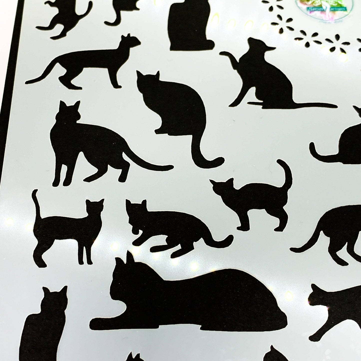 Cats Journal and Arts Crafts Stencil