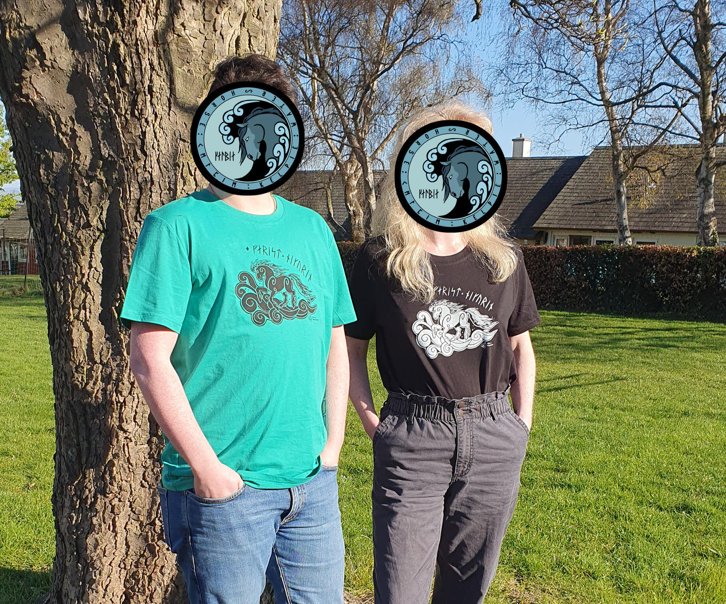 Blue T-shirt - Beware the Kelpie - Size XL