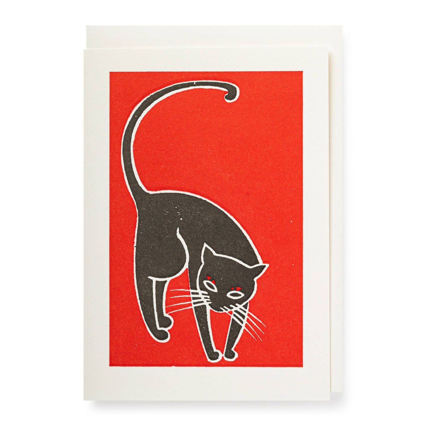 Black Cat | Letterpress Cards | Small Cards by Archivist Gallery