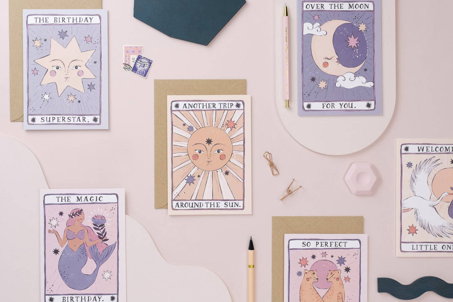 Mermaid Magic Birthday Card by Sister Paper Co.