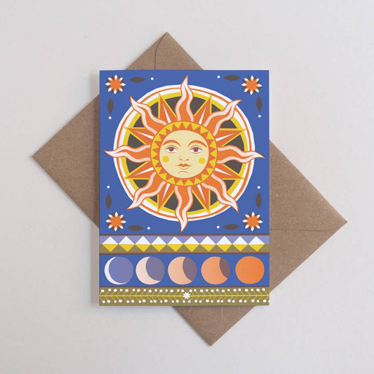 Sunbeam greetings card