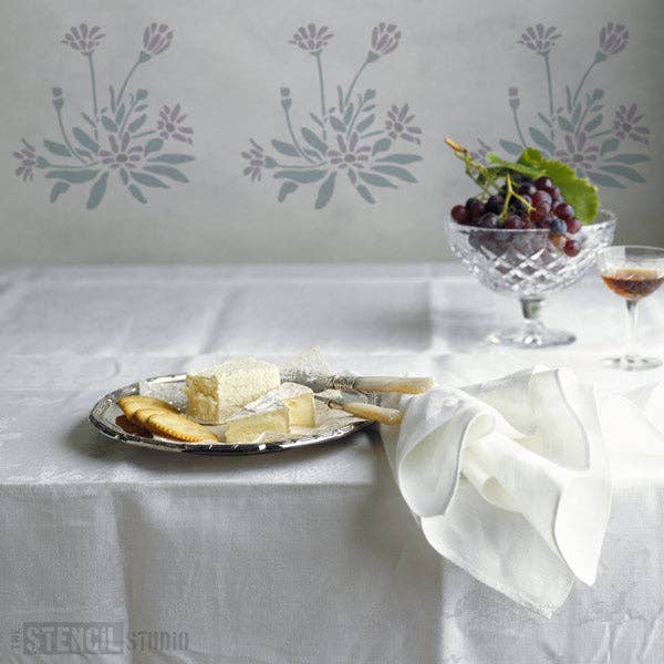 Osteospermum Stencil