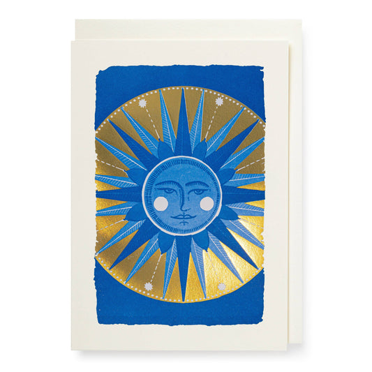 Golden Sun | Letterpress Cards | Small Cards by Archivist Gallery