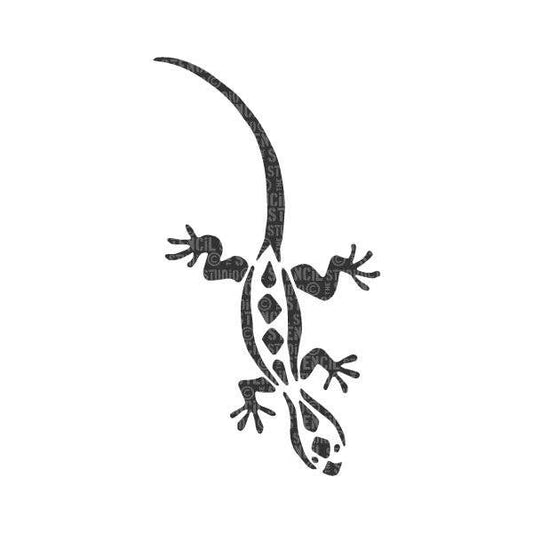 Lizard Stencil