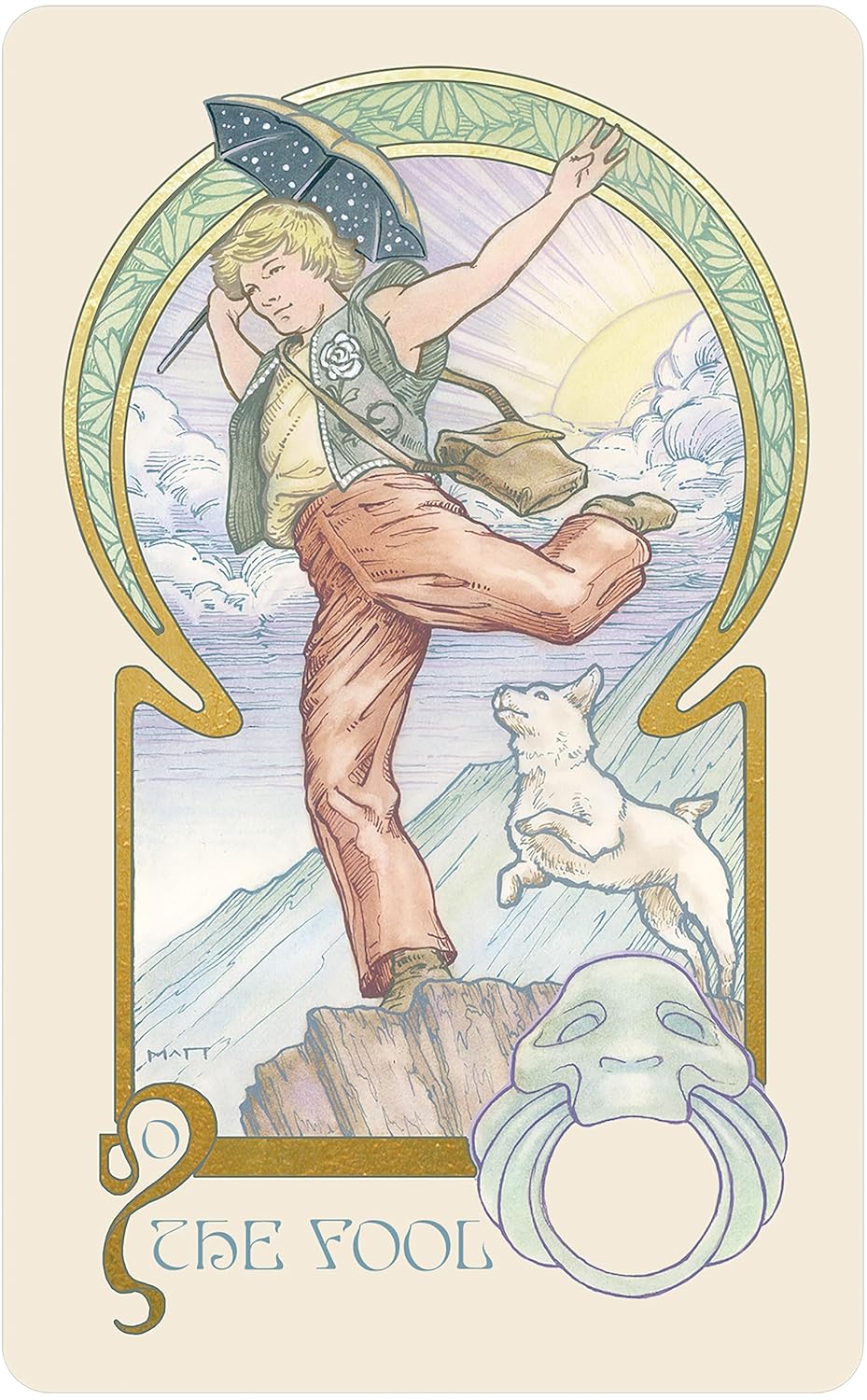 Ethereal Visions: An Illuminated Tarot Deck by Matt Hughes